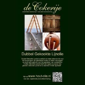 Dubbel Gekookte Lijnzaadolie 5 liter