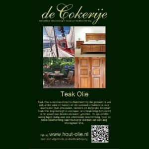Teak Olie 0.5 liter