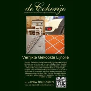Verrijkte Gekookte Lijnolie 1 L