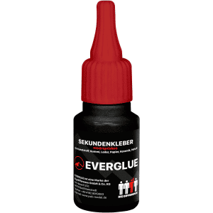Everglue secondelijm cyanoacrylaat lage viscositeit (dun) 20g doseerflacon